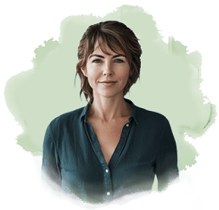 Portrait of Sarah, a hypothetical patient with first recurrence